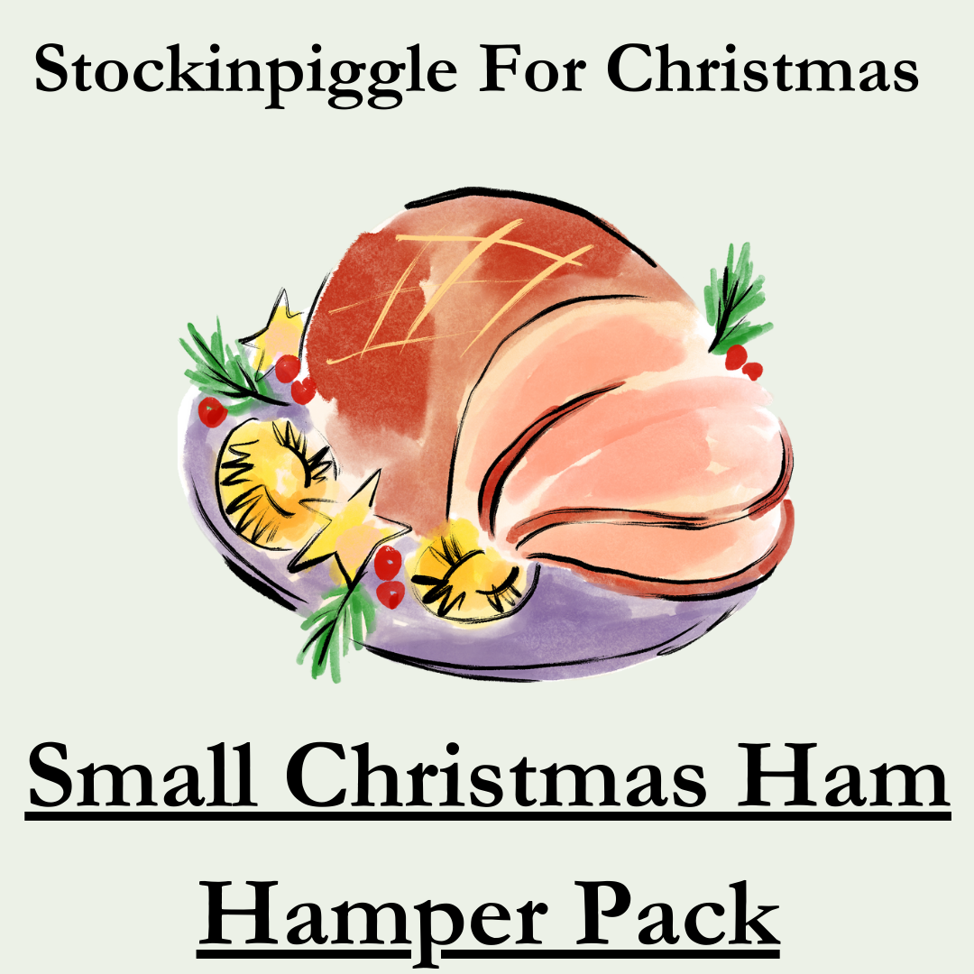 Small Christmas Ham Hamper Pack Deposit Stockinpiggle Farm Produce